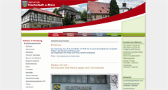 Desktop Screenshot of hochstadt-main.de